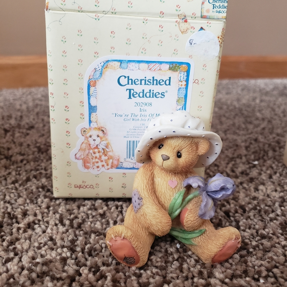 Cherished Teddies "Iris"